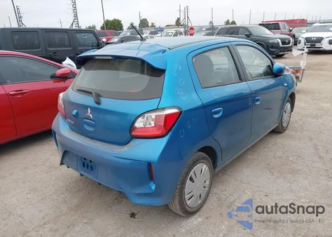 2024 Mitsubishi Mirage Es/Le из США, поврежденный, VIN ML32AUHJ4RH020134